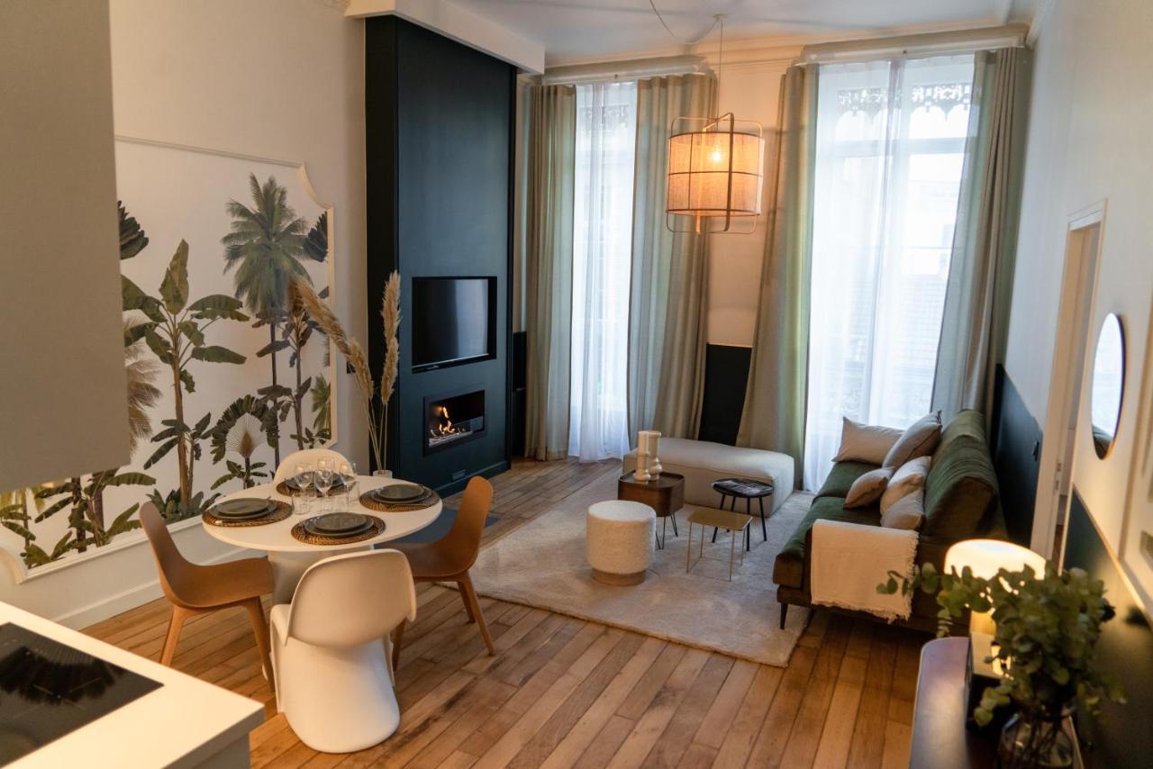 Beige Hospitalite - Coco - Hypercentre-2Chambres-Parking-Zen Saint-Etienne  Dış mekan fotoğraf